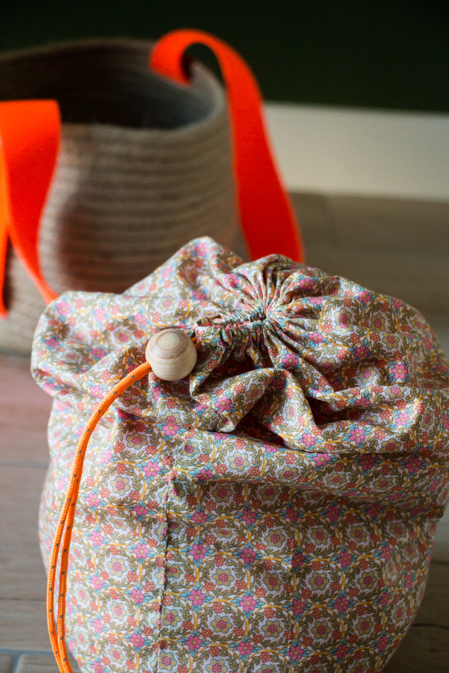 Panier de Plage en Corde de Jute