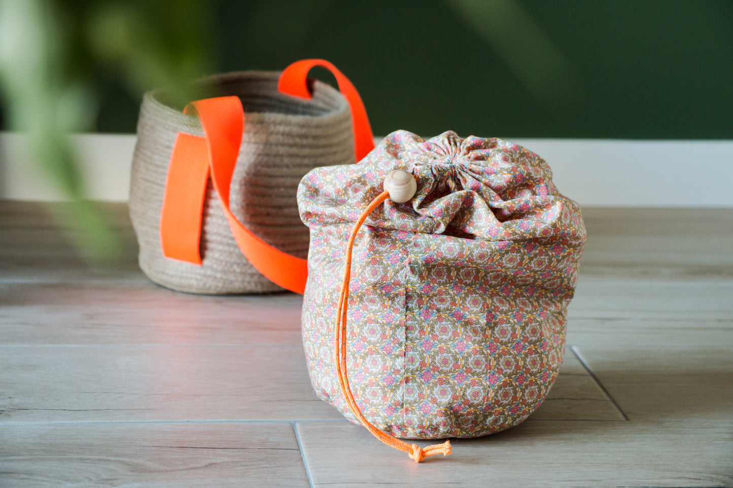 Panier de Plage en Corde de Jute