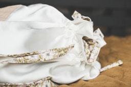 sac lingerie féminine brodé main