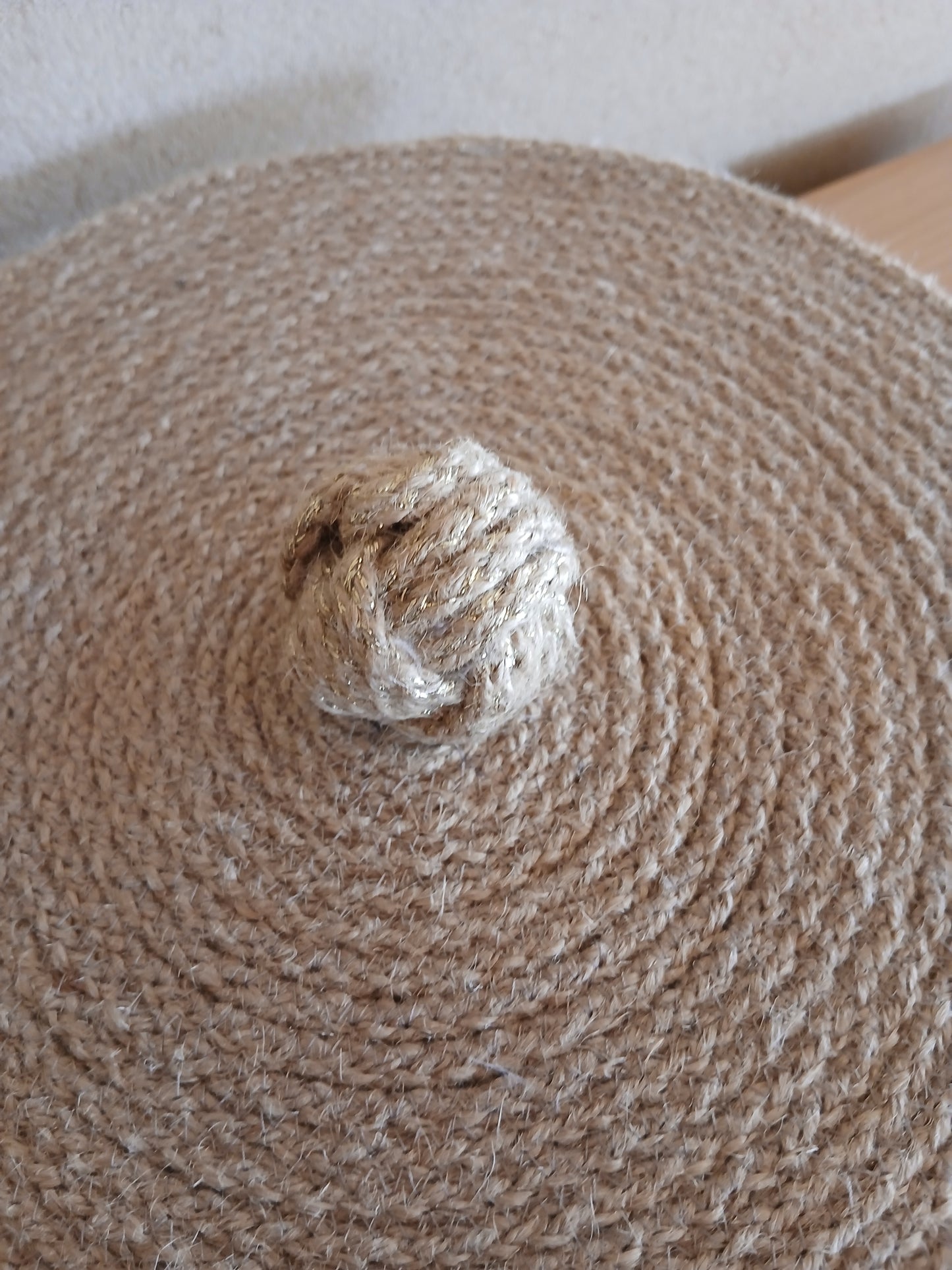 Corbeille Signature — Jute Naturelle & Touline Artisanale