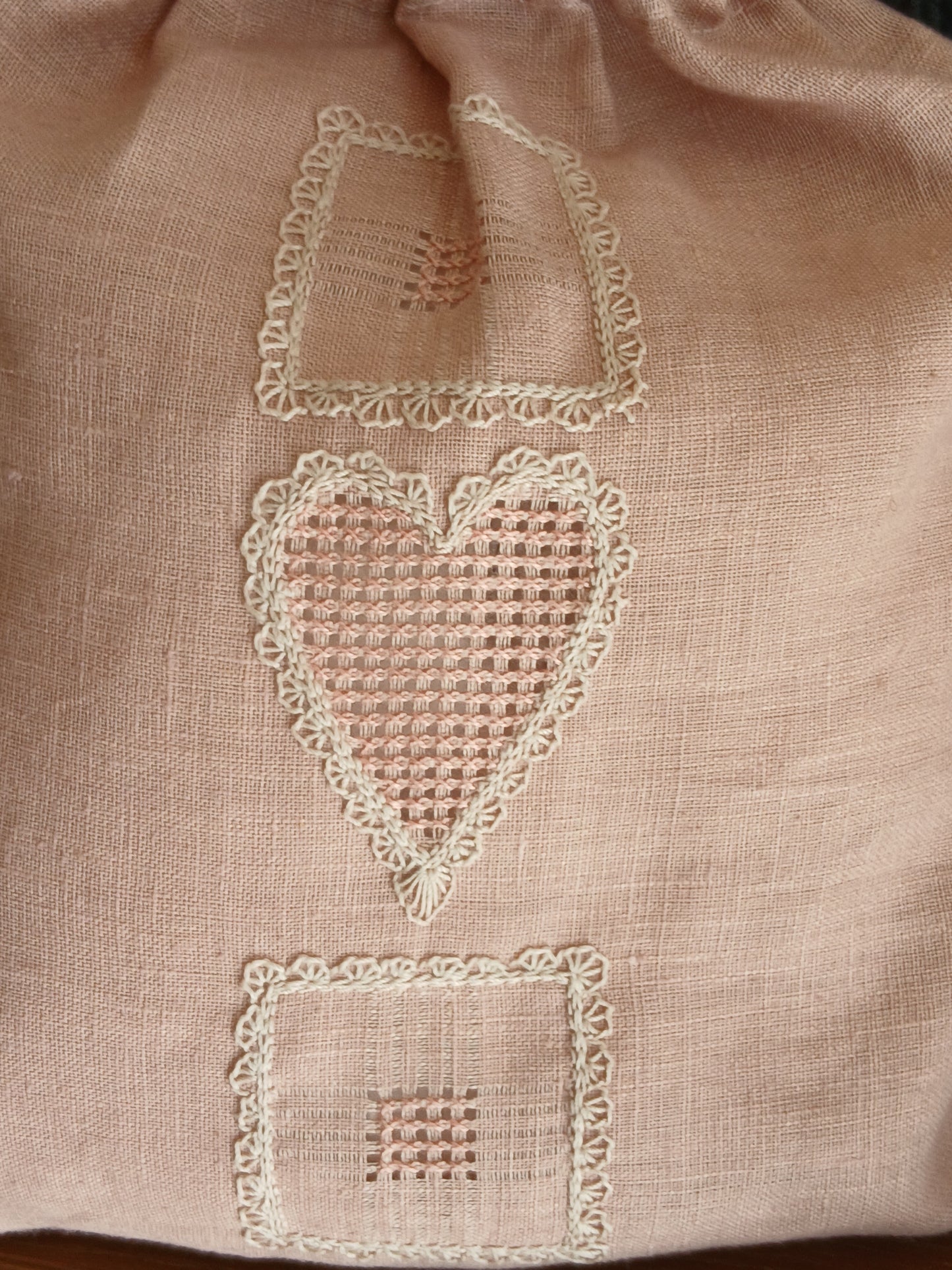 Sac Lingerie Lin — Coulisse Imprimée & Artisanat Naturel