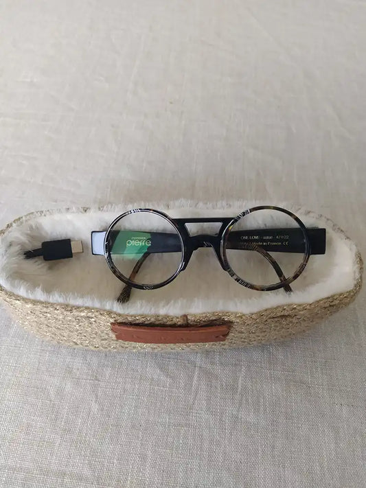 Corbeille  lunettes / téléphone